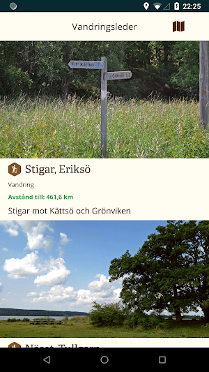 Stockholms läns Naturkarta Screenshot 1