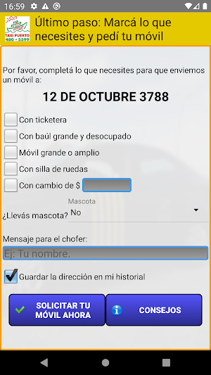 Taxi Puerto Screenshot 3