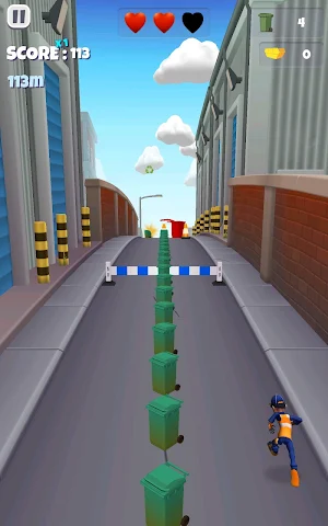 Binman Benjie–Binhattan Binrun Screenshot 2