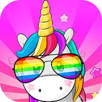 Unicorn stickers for WhatsApp