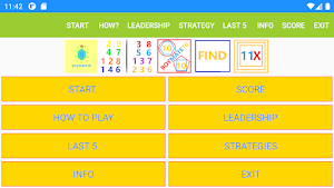 Boymate10 Find11X - Brain Card Game Screenshot 0