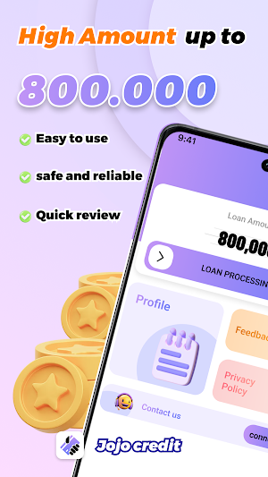Jojo credit-online loan app Screenshot 0