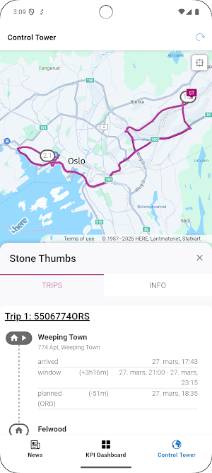 ORTEC Pocket app Screenshot 0
