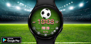 Digital AS-Football Watch face Screenshot 0