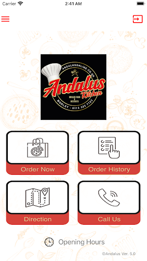 ANDALUS KITCHEN Screenshot 0