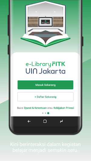 e-Library FITK UIN Jakarta Screenshot 0