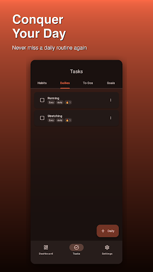 QuestLog: Habit & Goal Tracker Screenshot 2