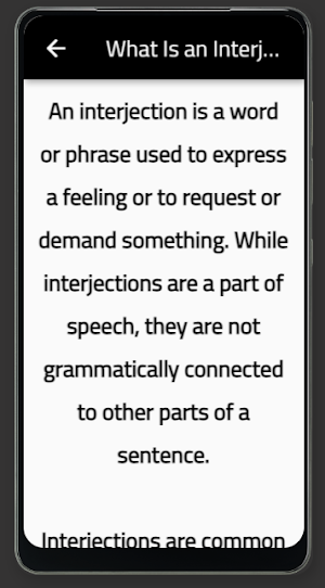 interjection Screenshot 0