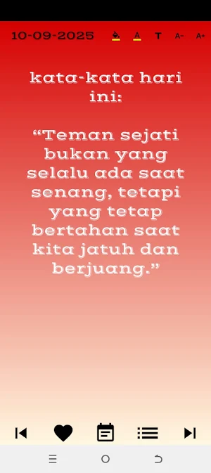 Kata-Kata Hari Ini Screenshot 1