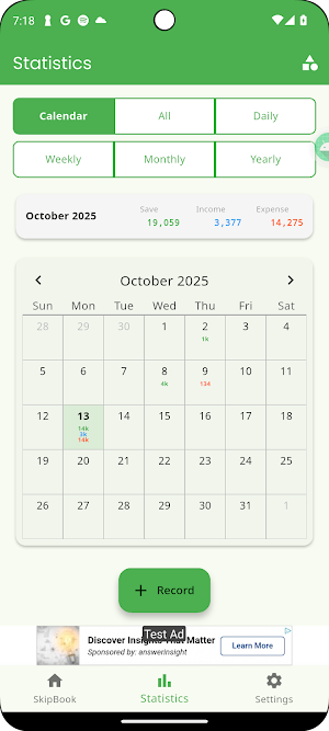 SkipBook - Tracking Save Money Screenshot 2