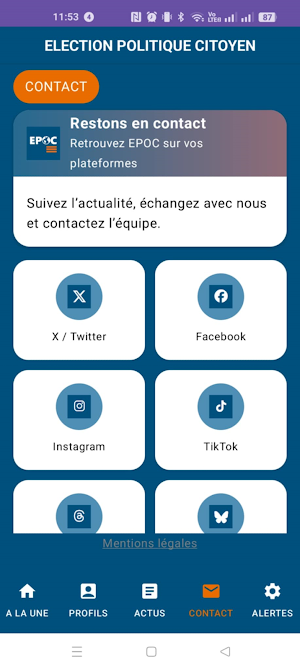 ELECTION POLITIQUE CITOYEN Screenshot 3