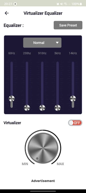 Smart Headphone Equalizer EQ Screenshot 1