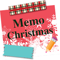 Sticky Memo Notepad Christmas