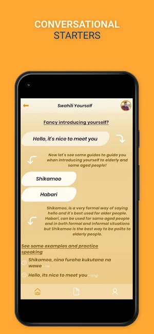 Swahili App Screenshot 3