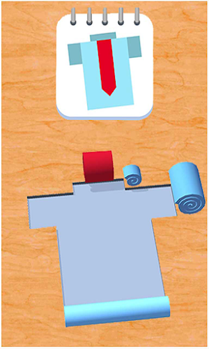 Color Layer Roll Puzzle Game Screenshot 0
