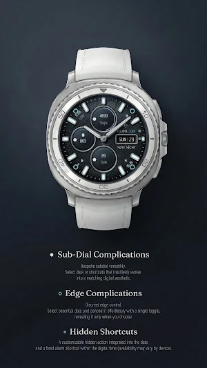 Noel Night Luxury Watch Face Screenshot 3