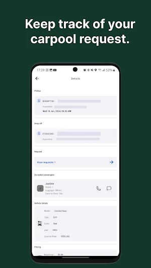 Dispatch - carpool & delivery Screenshot 1
