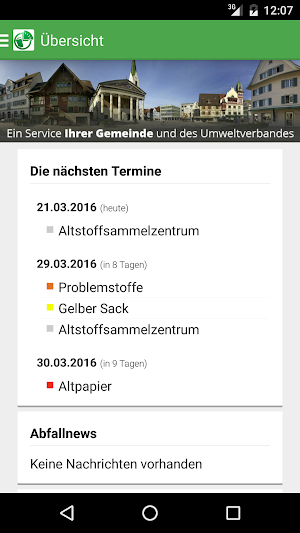 Die Abfall App für Vorarlberg Screenshot 0
