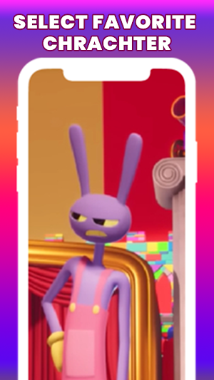 Circus Pomni Digital Wallpaper Screenshot 2