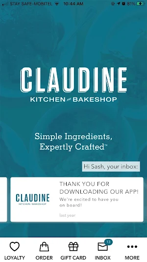 Claudine Kitchen & Bakeshop Screenshot 0