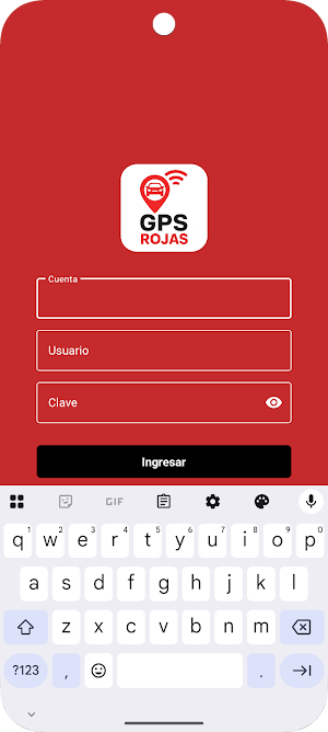 GPS ROJAS Screenshot 1