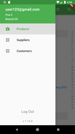 ABS ezBiz - salesman order app Screenshot 1