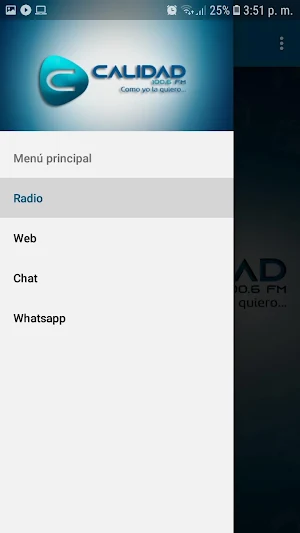 Calidad Stereo 100.6 FM Screenshot 1