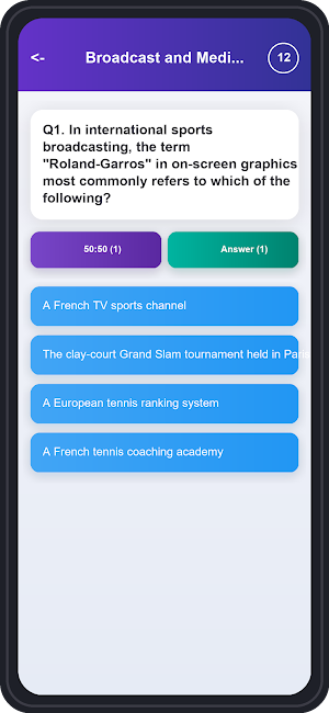 Roland Garros Trivia Quiz Screenshot 3