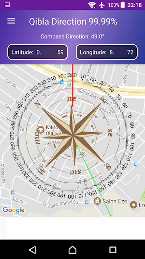 Qibla Direction 99.99% Screenshot 1