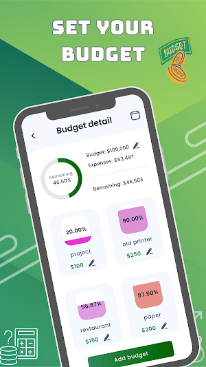 Track & Save – Budget Planner Screenshot 3