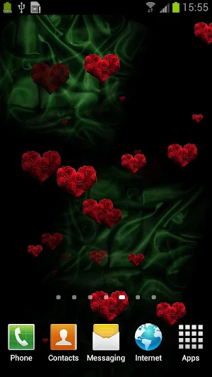 Hearts Live Wallpaper Screenshot 0