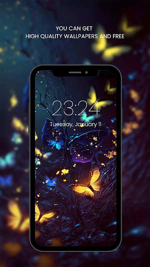 Butterfly Wallpaper HD Screenshot 0