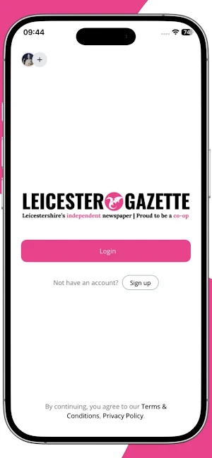 Leicester Gazette Screenshot 0