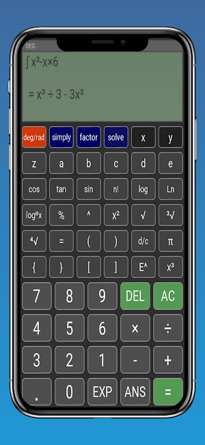 Equation Calculator Screenshot 2