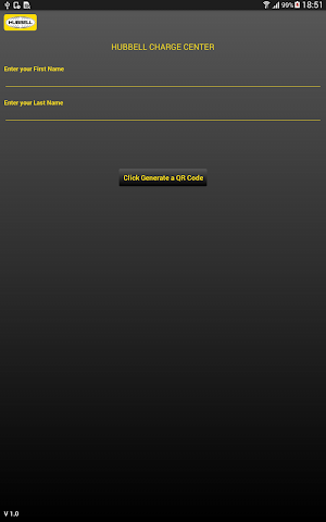 Hubbell Charge Center Screenshot 2