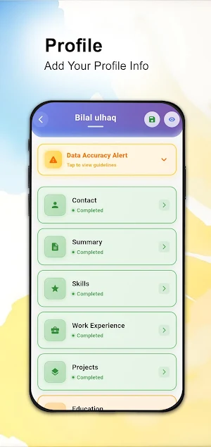 AI CV Maker & Resume Builder Screenshot 2