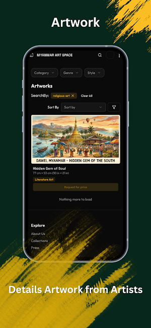 Myanmar Art Space Screenshot 2