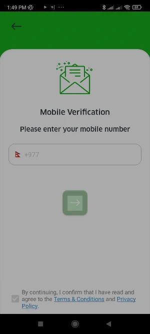 Taxi Booking User App Demo Screenshot 2
