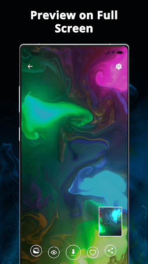 Magic Fluid: 3D Live Wallpaper Screenshot 3