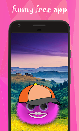 Fluffy Ball Live Wallpaper Screenshot 1