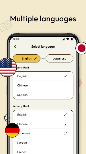 Thradgo Translator & Voice App Screenshot 2
