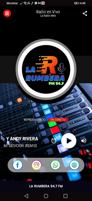 La Rumbera 94.7 Screenshot 1