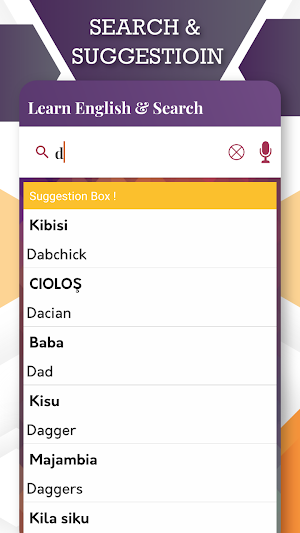 Swahili To English Translator Screenshot 3