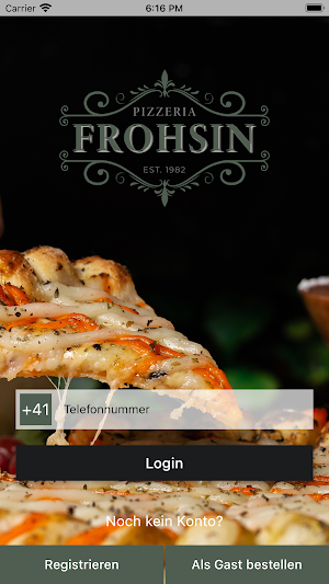 Pizzeria Frohsinn Screenshot 1