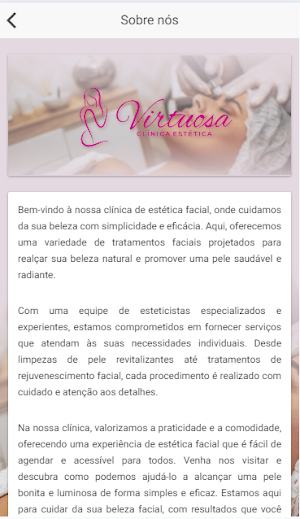 Virtuosa Clínica Estética Screenshot 2