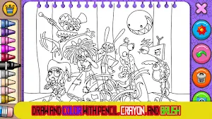 ASMR Digital Circus Coloring Screenshot 0