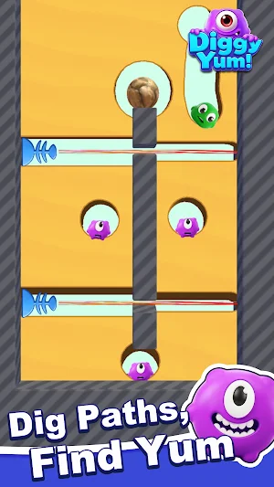 Diggy Yum HomeScreen Screenshot 2