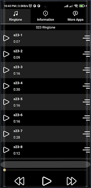 S23 Ultra | S23+| S23 Ringtone Screenshot 2