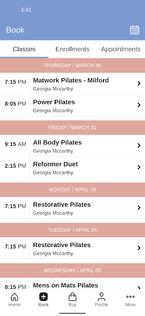 Pilates by Georgia Screenshot 1