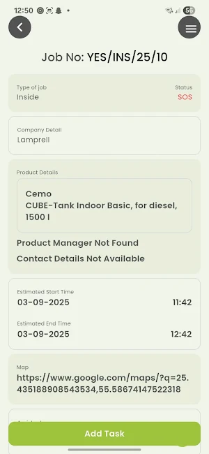 Yes Service App Screenshot 3